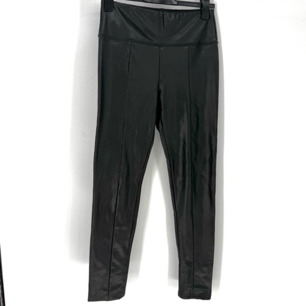 Saks Fifth Avenue minimalist, grunge, whimsical Goth Sleek Black Leggings